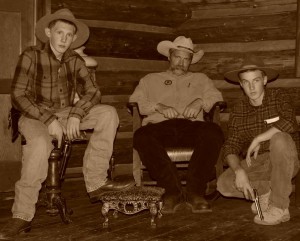 The Lawmen:  Hunter Davey, Bryan Davey and Tom Dines